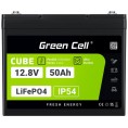 AKUMULATOR LITOWO-ŻELAZOWO-FOSFORANOWY LiFePO4 Green Cell Cube 12.8V 50Ah LFPGC12V50AH