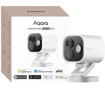 Aqara Camera Hub G5 Pro Wi-Fi Biała | Kamera IP | 1520p, Zigbee, CH-C07DW