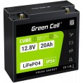 AKUMULATOR LITOWO-ŻELAZOWO-FOSFORANOWY LiFePO4 Green Cell Cube 12.8V 20Ah LFPGC12V20AH