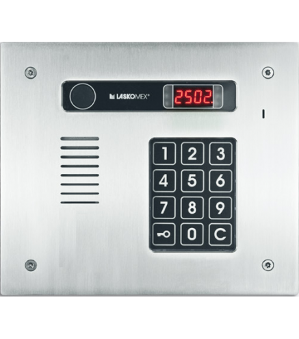 Laskomex CP-2513R INOX Panel audio POZIOMA RFID
