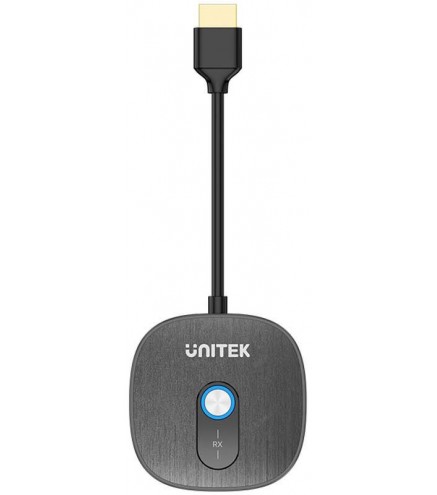 Unitek Dodatkowy odbiornik bezprzewodowy HDMI do nadajnika V1711A, czarny