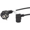 KABEL ZASILAJĄCY CEE 7/7 IEC 320 C13 1.8M KĄTOWY VDE Lanberg