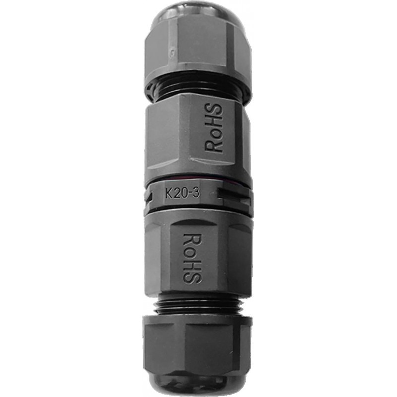 Konektor Mufa kablowa prosta z szybkozłączką IP68, 3x4mm2, 400V/20A OR-AE-13620