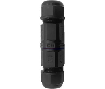 Konektor Mufa kablowa prosta z szybkozłączką IP68, 5x4mm2, 400V/20A OR-AE-13621