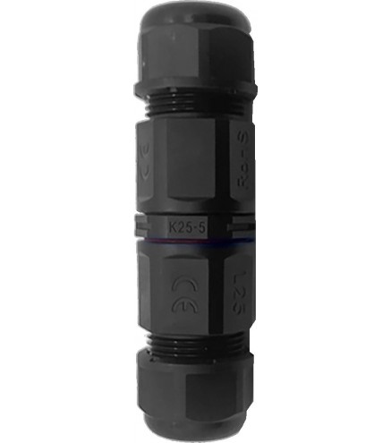 Konektor Mufa kablowa prosta z szybkozłączką IP68, 5x4mm2, 400V/20A OR-AE-13621