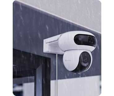 Kamera IP Ezviz HB90 z panelem solarny 8W dual 4MP+4MP Wi-Fi AOV