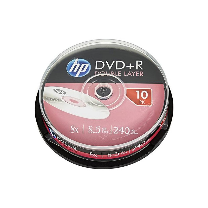 Płyty DVD+R DL Verbatim HP cake box (10szt)