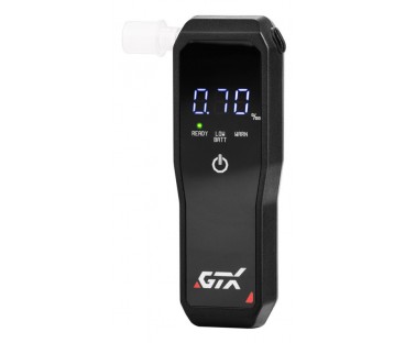 Alkomat Elektrochemiczny GTX +10 ustników gratis 12mc kalibracji.