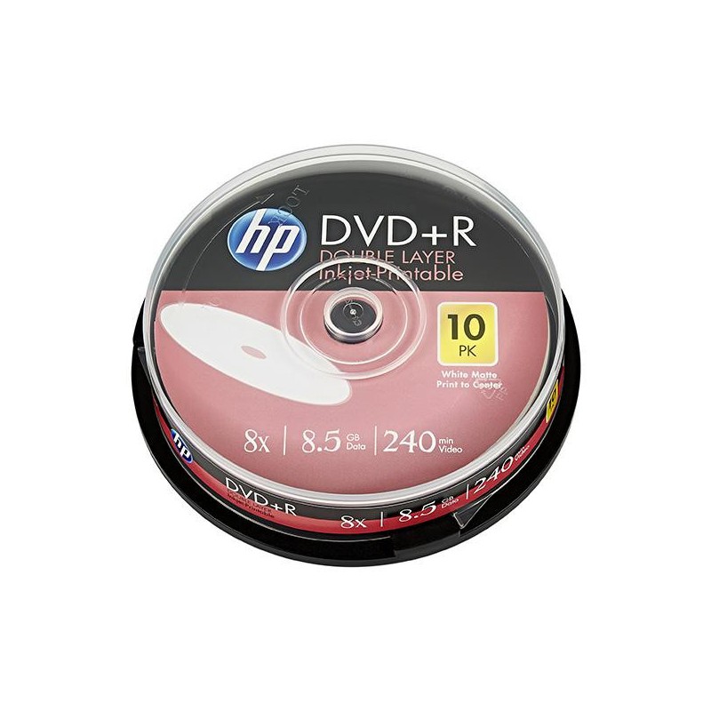 Płyty DVD+R DL Verbatim HP Printable cake box (10szt)