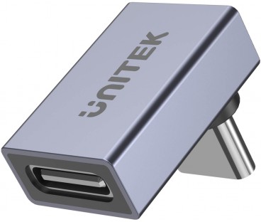 Unitek Adapter USB-C na USB-C kątowy 40Gbps 240W
