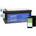 Akumulator LiFePO4 EUROPOWER serii LFP 12,8V 280Ah Bluetooth, mata grzewcza (Żywotność ~4000 cykli)