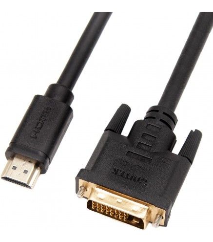 Unitek Adapter dwukierunkowy HDMI do DVI kabel 2m