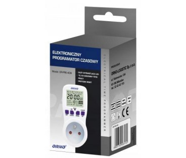 PROGRAMATOR CZASOWY ORNO OR-PRE-409
