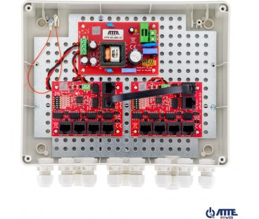 SWITCH ZEWNĘTRZNY 10-PORTOWY POE ATTE IP-9-11-L2
