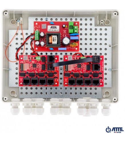 SWITCH ZEWNĘTRZNY 10-PORTOWY POE ATTE IP-9-11-L2