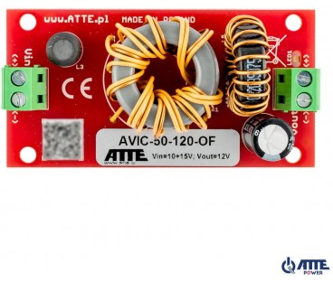 PRZETWORNICA ATTE DC/DC AVIC-50-120-OF 10-15V 50W 4A