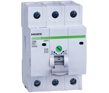 ROZŁĄCZNIK IZOLACYJNY, SZER. 3 MODUŁY, 3P, 100A, Ex9I125 3P 100A Noark 100878