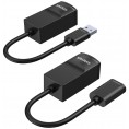 Przedłużacz USB Unitek Y-UE01001 do 60m pod kabel kat.5e
