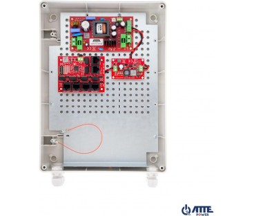 SWITCH POE 5-PORTOWY Z ZASILANIEM BUFOROWYM ATTE IPUPS-5-11-XL2