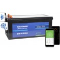 Akumulator LiFePO4 EUROPOWER serii LFP 12,8V 200Ah Bluetooth, mata grzewcza (Żywotność ~2000 cykli)