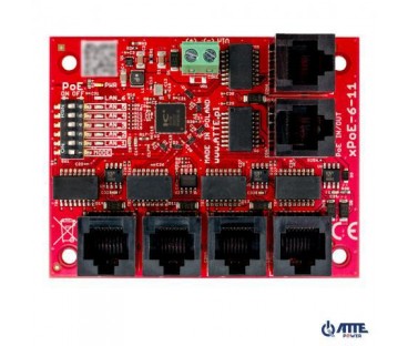 SWITCH 5-PORTOWY POE ATTE xPoE-6-11-OF