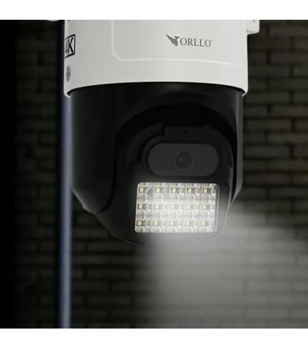 Kamera IP ORLLO Z17 Ultra 4K zewnętrzna obrotowa GSM na kartę SIM