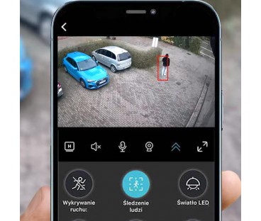 Kamera IP ORLLO Z17 Ultra 4K zewnętrzna obrotowa GSM na kartę SIM