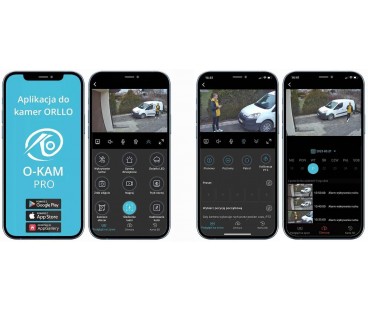 Kamera IP ORLLO Z17 Ultra 4K zewnętrzna obrotowa GSM na kartę SIM
