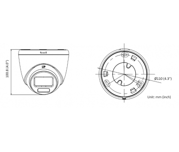 Kamera IP HIKVISION DS-2CD1063G2-LIU(2.8mm)