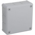 Puszka natynkowa pusta 12 wlotów VIPLAST VP-51 SZARA IP55 118x118x46mm 051-03