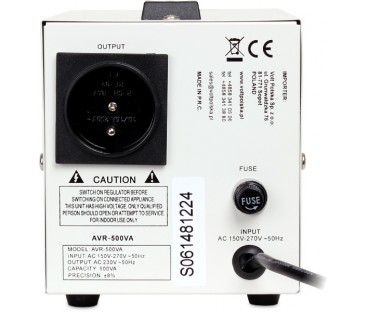 STABILIZATOR NAPIĘCIA VOLT POLSKA AVR 500