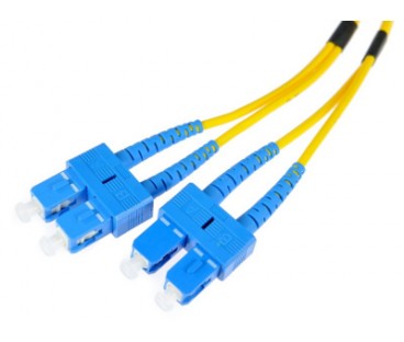 PATCHCORD ŚWIATŁOWODOWY SM SC/UPC-SC/UPC DUPLEX 1m