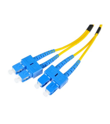 PATCHCORD ŚWIATŁOWODOWY SM SC/UPC-SC/UPC DUPLEX 1m