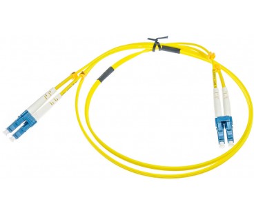 PATCHCORD ŚWIATŁOWODOWY SM 1M DUPLEX 9/125, LC/UPC-LC/UPC