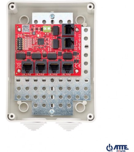 SWITCH 6-PORTOWY POE ATTE xPoE-6-11-S3