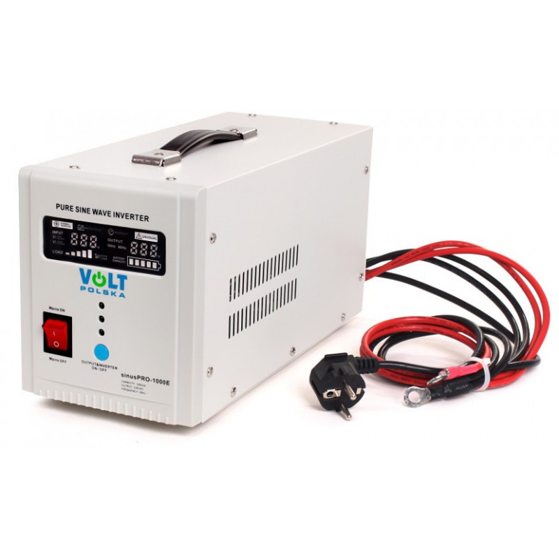 PRZETWORNICA VOLT POLSKA SINUSPRO-1000E 12V 700/1000W PRZETWORNICA VOLT POLSKA SINUSPRO-1000E 12V 700/1000W
