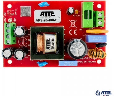 Zasilacz sieciowy SMPS 48V 2A 90W ATTE APS-90-480-OF