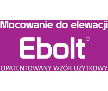 Kołek do mocowania na elewacji Ebolt 12*220 mm z gwintem wewnetrznym m5