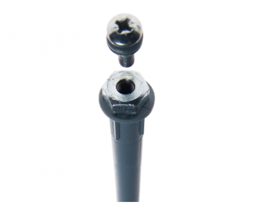 Kołek do mocowania na elewacji Ebolt 12*160 mm z gwintem wewnetrznym m5