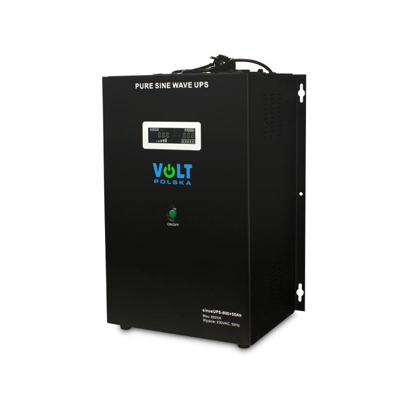 Przetwornica VOLT POLSKA SinusUPS-800 55Ah 12V 500/800W