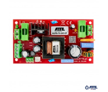 Zasilacz buforowy SMPS 24V 3A 72W ATTE AUPS-70-240-OF