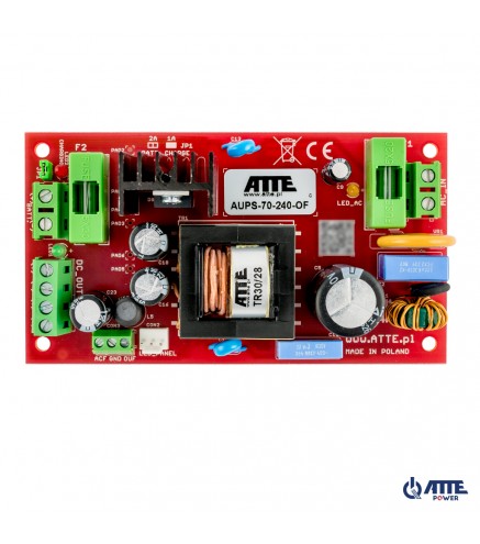 Zasilacz buforowy SMPS 24V 3A 72W ATTE AUPS-70-240-OF