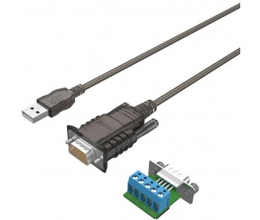 Unitek Konwerter/Adapter USB 2.0 do RS422/RS485 (DB9M) z chipsetem FTDI, 1,5m