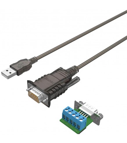 Unitek Konwerter/Adapter USB 2.0 do RS422/RS485 (DB9M) z chipsetem FTDI, 1,5m