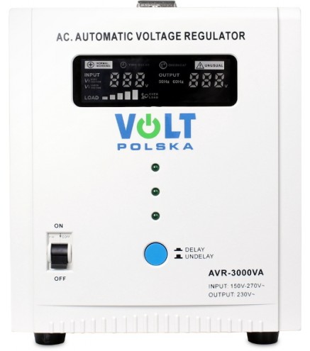STABILIZATOR NAPIĘCIA VOLT POLSKA AVR 3000