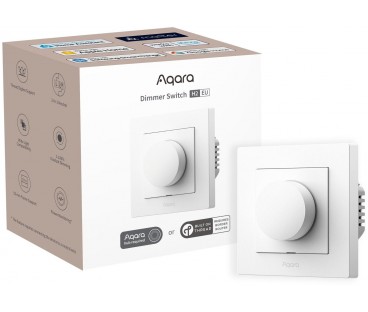 Aqara Dimmer Switch H2 Eu Biały Ściemniacz Światła Z Pokrętłem Kd-R01D