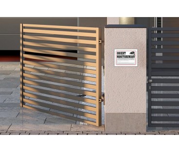 Tabliczka PCV Obiekt Monitorowany z RODO 35x25 cm