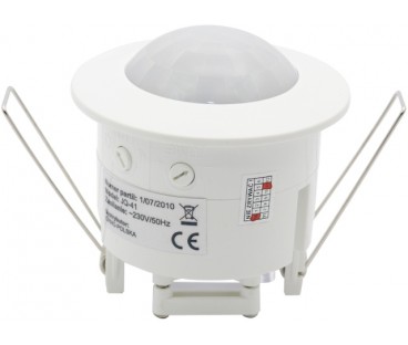 Czujnik ruchu podczerwieni ORNO OR-CR-207 podtynkowy 360° IP20
