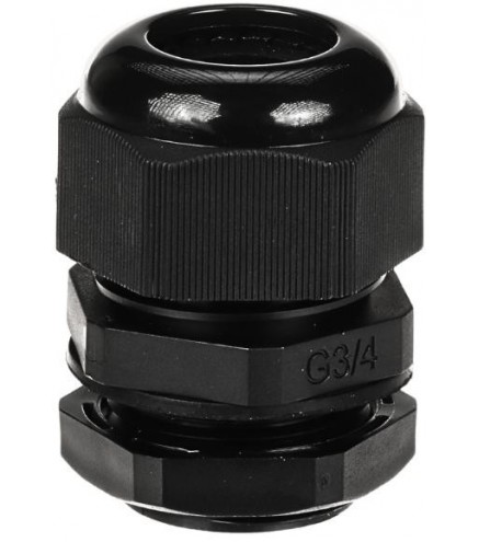 DŁAWNICA IZOLACYJNA G3/4-BLACK IP68 3/4 "