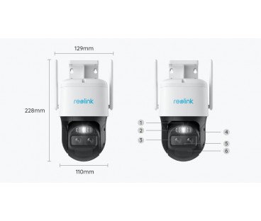 Kamera IP Reolink Trackmix Series G770 8MP LTE akomulatorowa